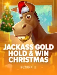 jackass gold hold and win christmas game logo